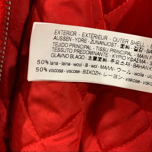 ZARA Women’s Wool Bomber Jacket - Picture 8 of 10